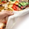 Koc Pizza 120 cm na łóżko mięciutki